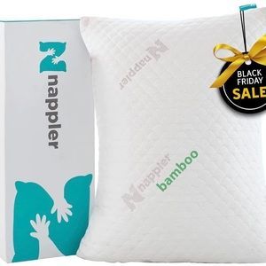 Nappler Premium Queen Pillow Hypoallergenic Adjustable Memory Foam